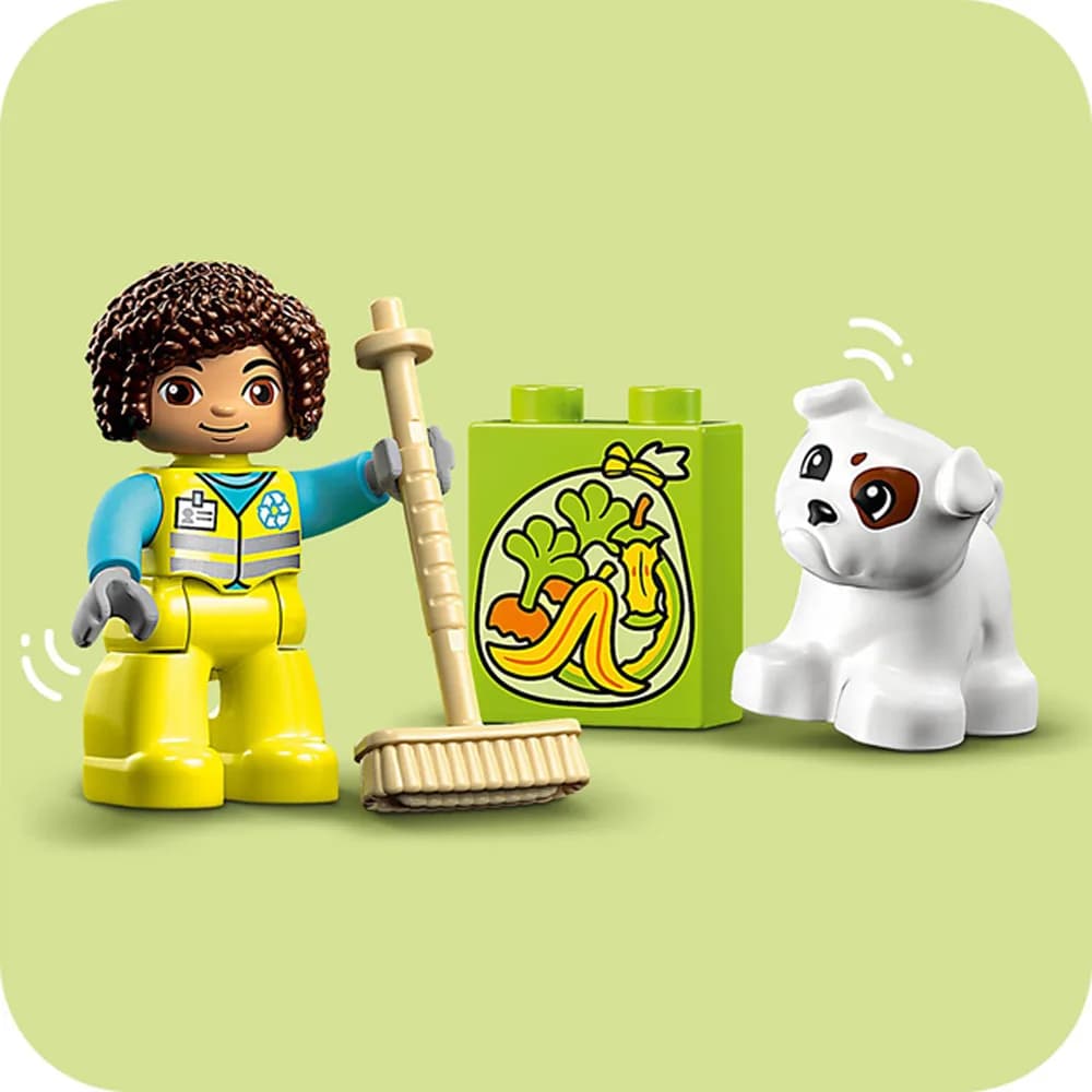 Конструктор Lego Duplo Town Сміттєпереробна вантажівка 15дет 10987 фото 5 Конструктор Lego Duplo Town Сміттєпереробна вантажівка 15дет 10987 фото 5