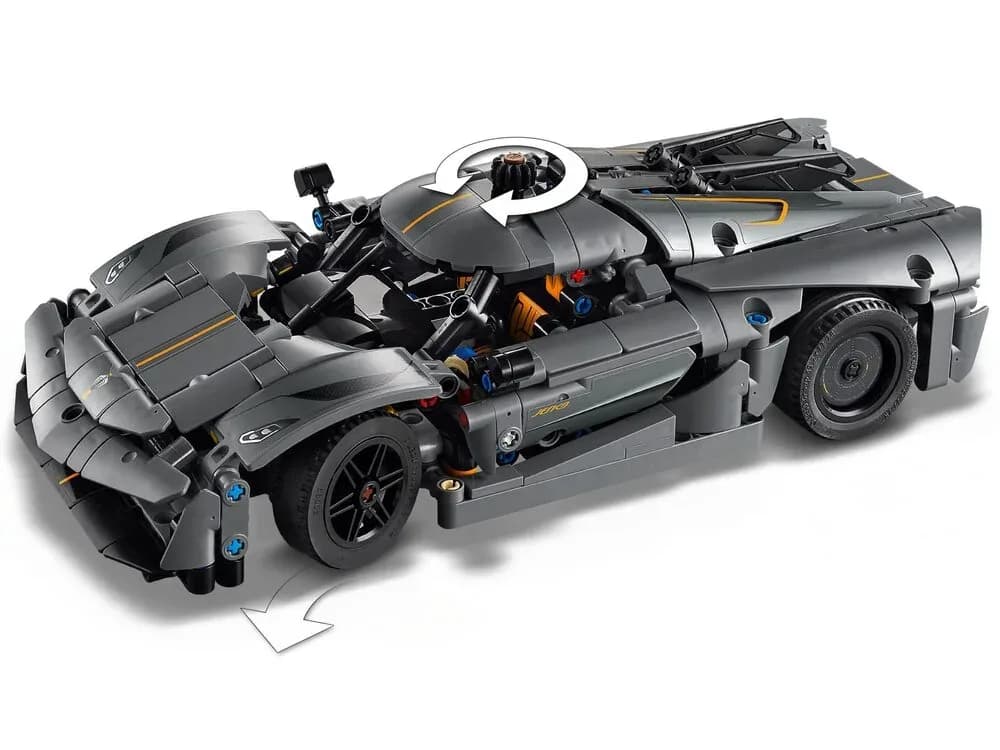 Конструктор Lego Technic Koenigsegg Jesko Absolut 801дет 42173 фото 6 Конструктор Lego Technic Koenigsegg Jesko Absolut 801дет 42173 фото 6