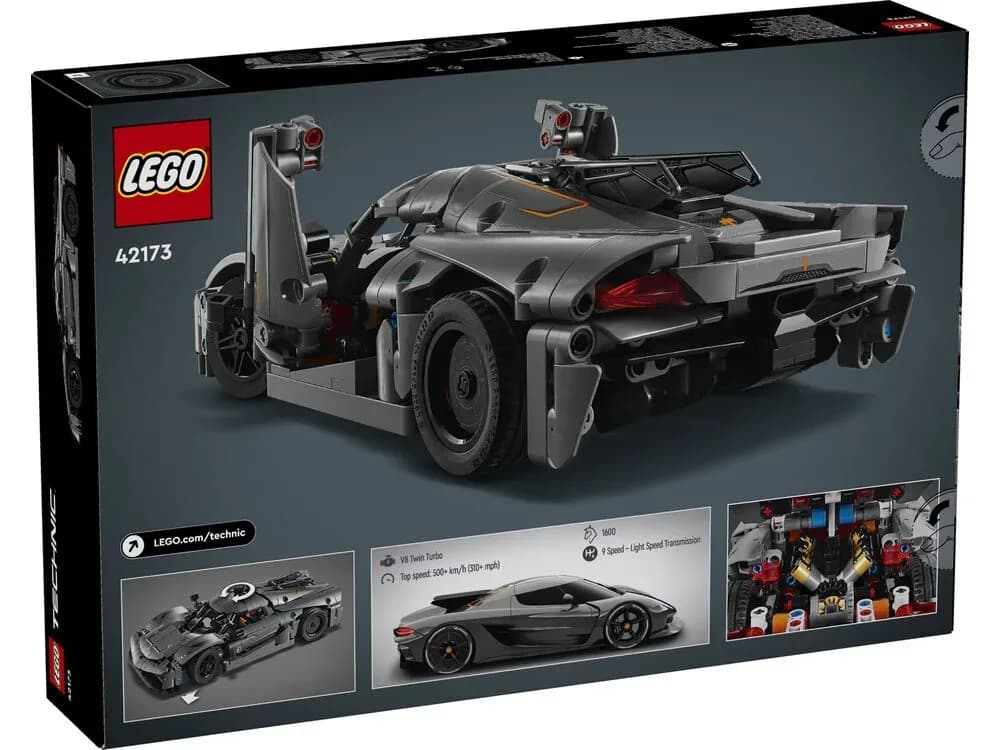 Конструктор Lego Technic Koenigsegg Jesko Absolut 801дет 42173 фото 8 Конструктор Lego Technic Koenigsegg Jesko Absolut 801дет 42173 фото 8