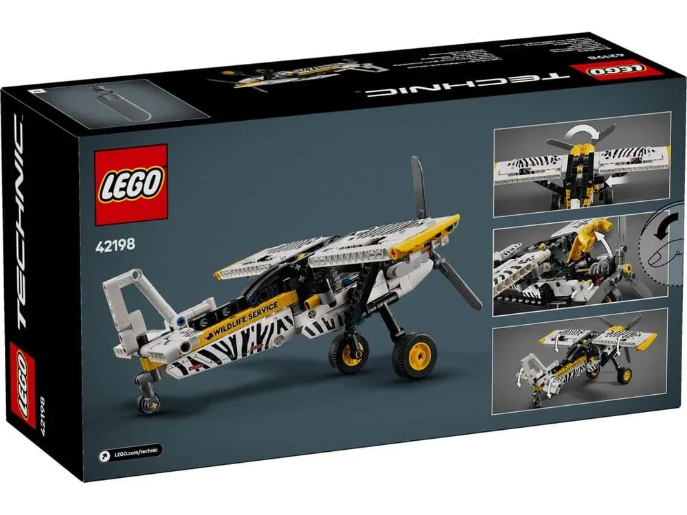 Конструктор Lego Technic Буш-літак 333дет 42198 фото 9 Конструктор Lego Technic Буш-літак 333дет 42198 фото 9