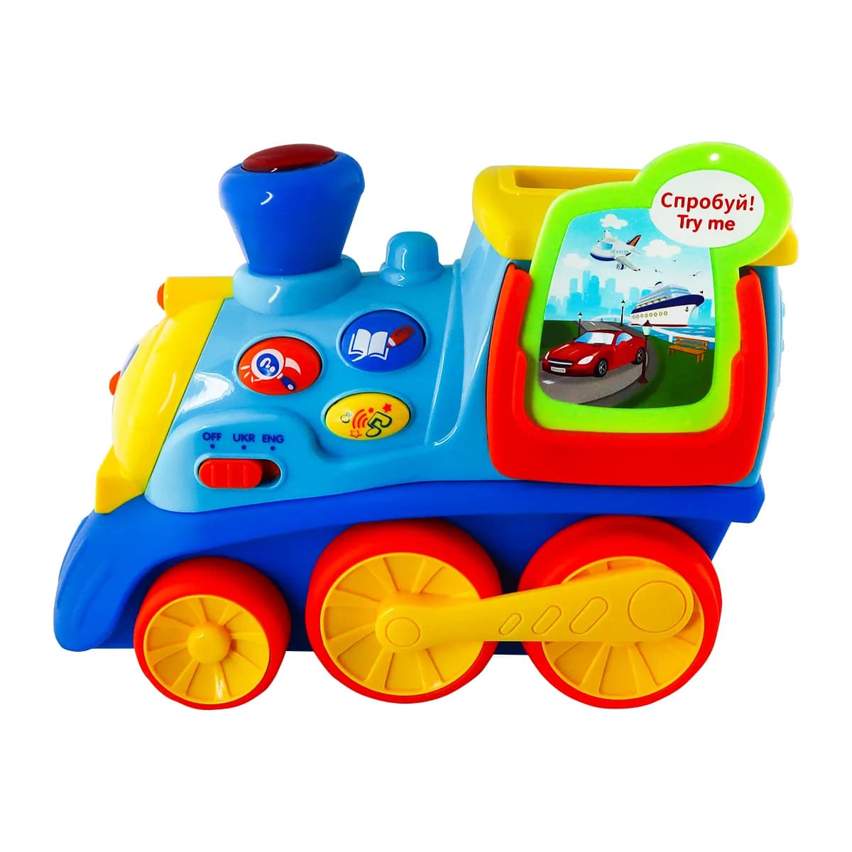 Игрушка интерактивная Kiddi Smart Поезд Смарти 4231T-KS фото 12