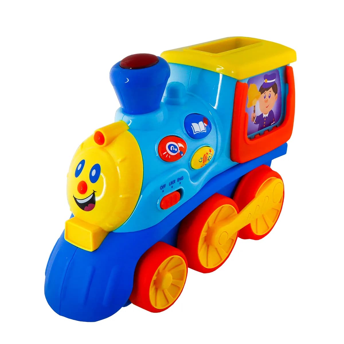 Игрушка интерактивная Kiddi Smart Поезд Смарти 4231T-KS фото 5