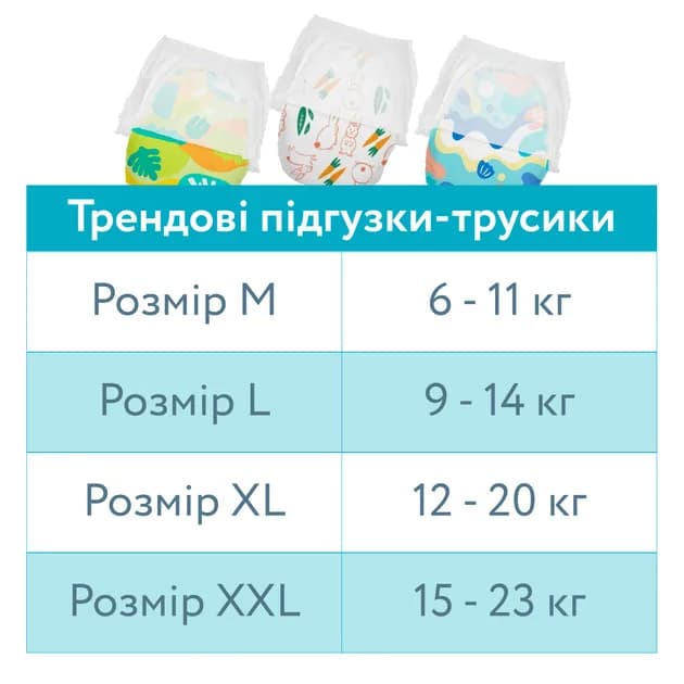 Підгузники-трусики Offspring M 42шт DP-OI-FAP-M42P-FFG фото 3 Підгузники-трусики Offspring M 42шт DP-OI-FAP-M42P-FFG фото 3