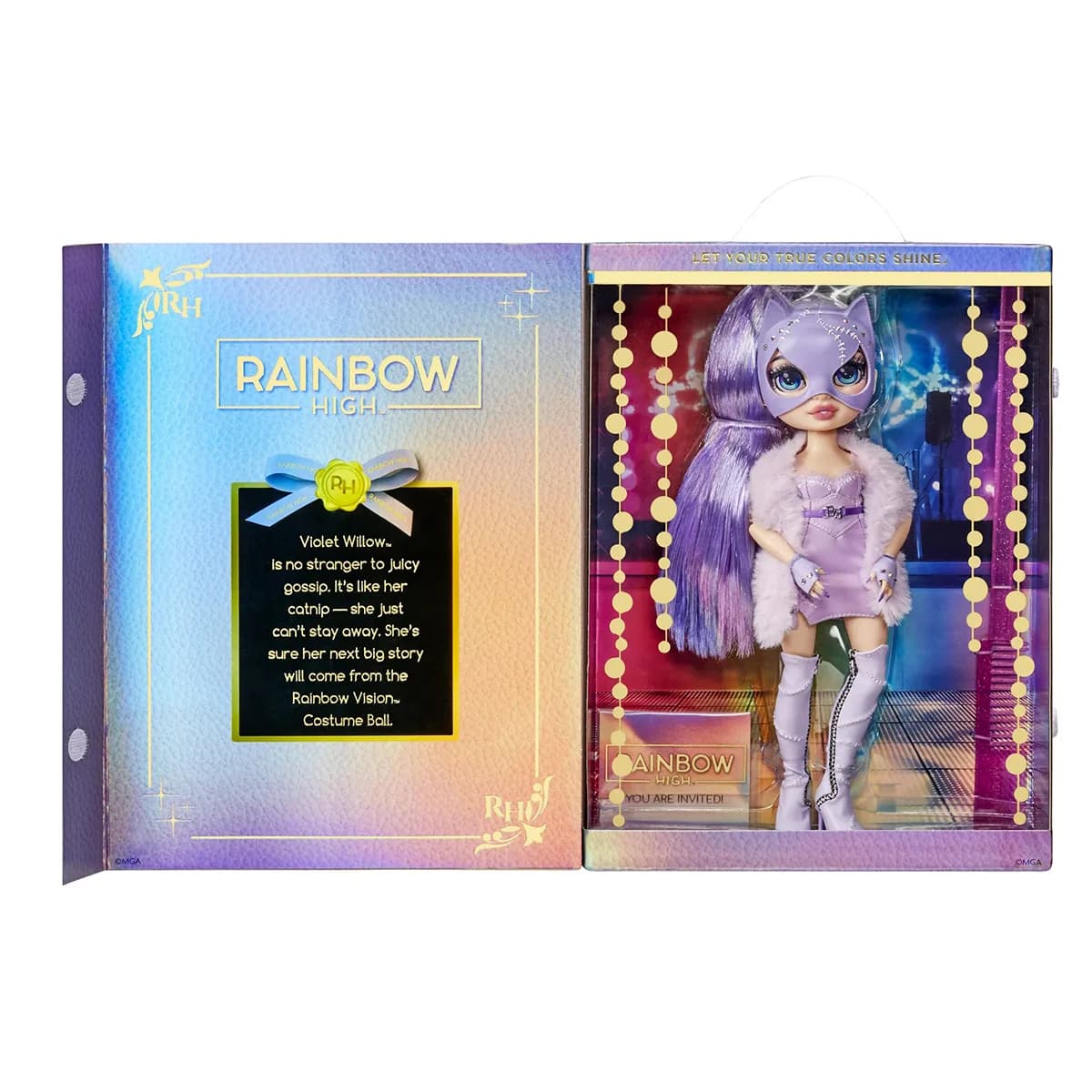 Лялька Rainbow High Маскарад Вайолет Віллоу 424857 фото 2 Лялька Rainbow High Маскарад Вайолет Віллоу 424857 фото 2