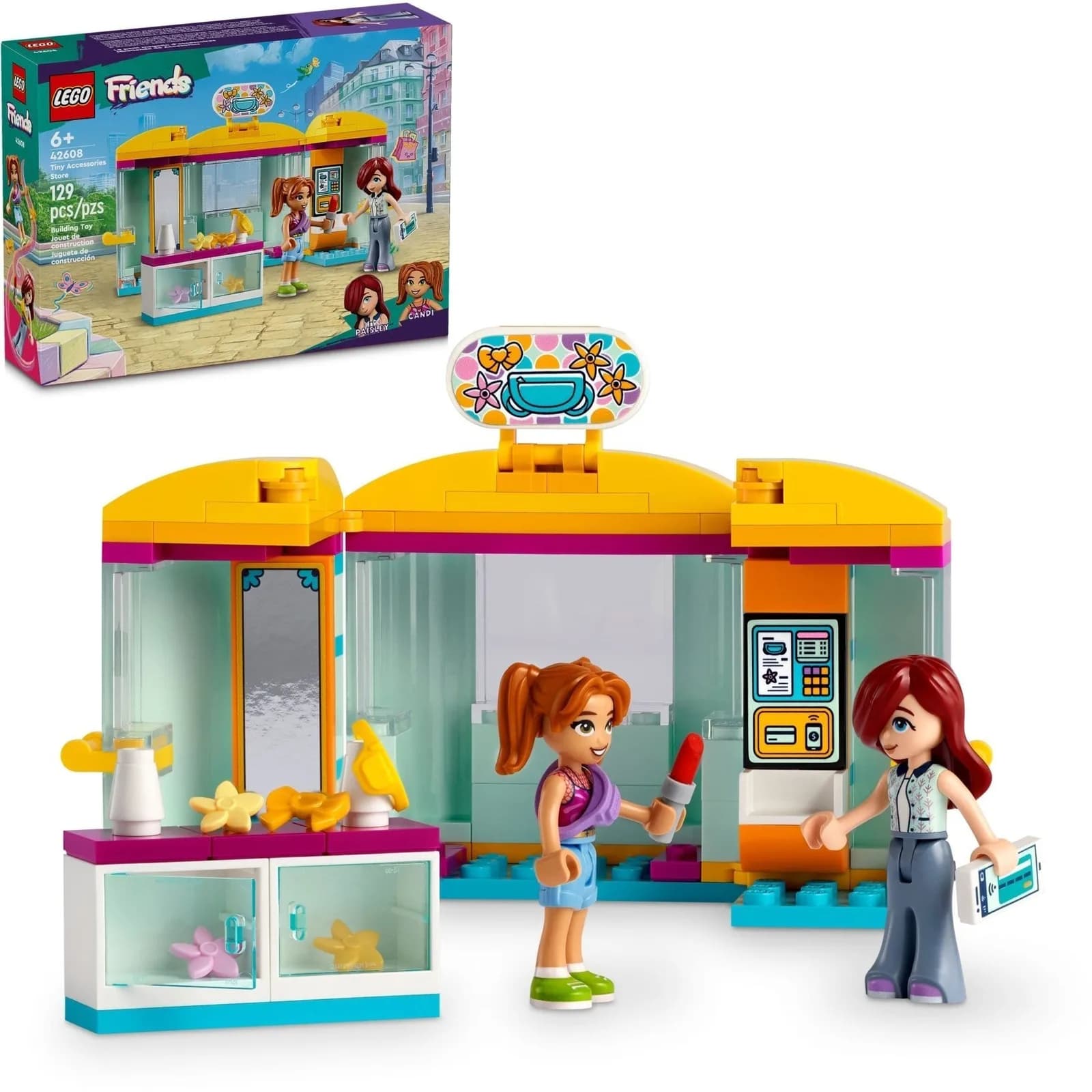 Конструктор Lego Friends Магазин аксессуаров 129дет 42608 фото 3 Конструктор Lego Friends Магазин аксессуаров 129дет 42608 фото 3