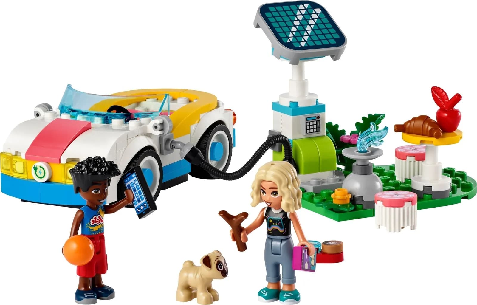 Конструктор Lego Friends Електромобіль і зарядний пристрій 170дет 42609 фото 2