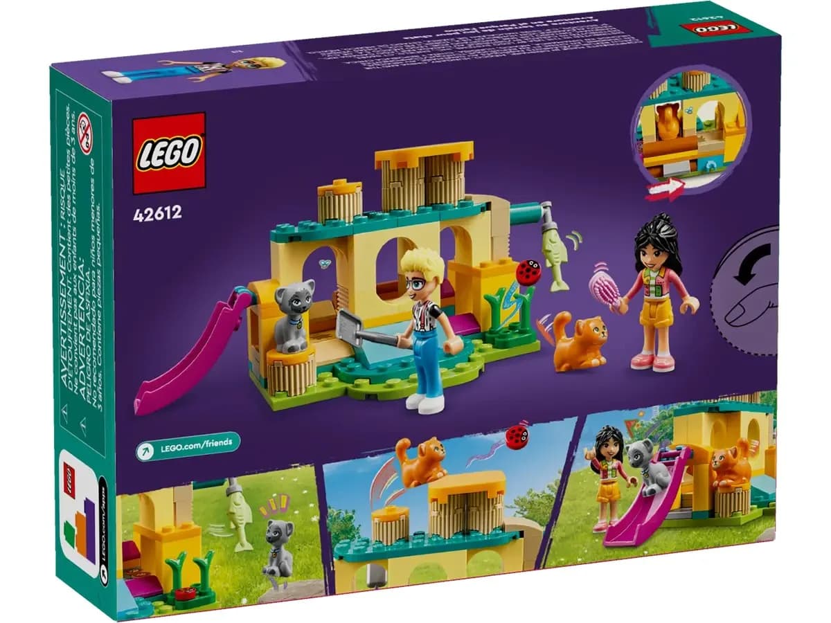 Конструктор Lego Friends Пригоди на котячому ігровому майданчику 87дет 42612 фото 2 Конструктор Lego Friends Пригоди на котячому ігровому майданчику 87дет 42612 фото 2