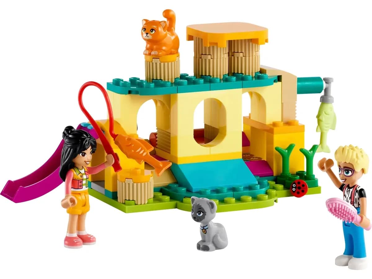 Конструктор Lego Friends Пригоди на котячому ігровому майданчику 87дет 42612 фото 5 Конструктор Lego Friends Пригоди на котячому ігровому майданчику 87дет 42612 фото 5