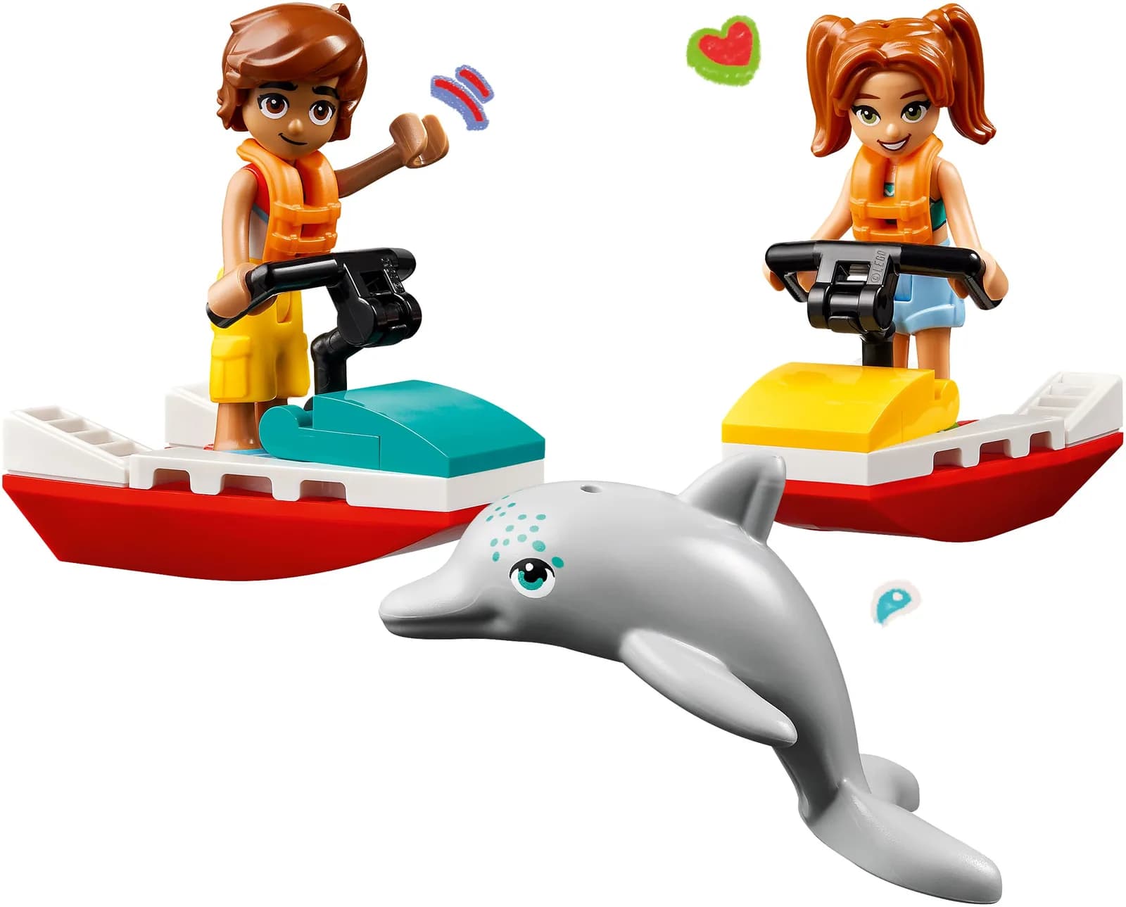 Конструктор LEGO Friends Пляжный гидроцикл 84дет 42623 фото 3