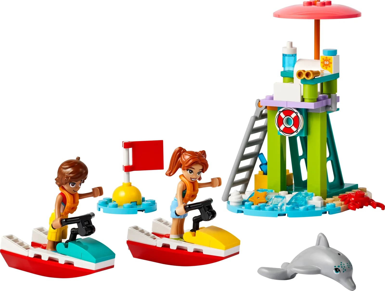 Конструктор LEGO Friends Пляжный гидроцикл 84дет 42623 фото 8
