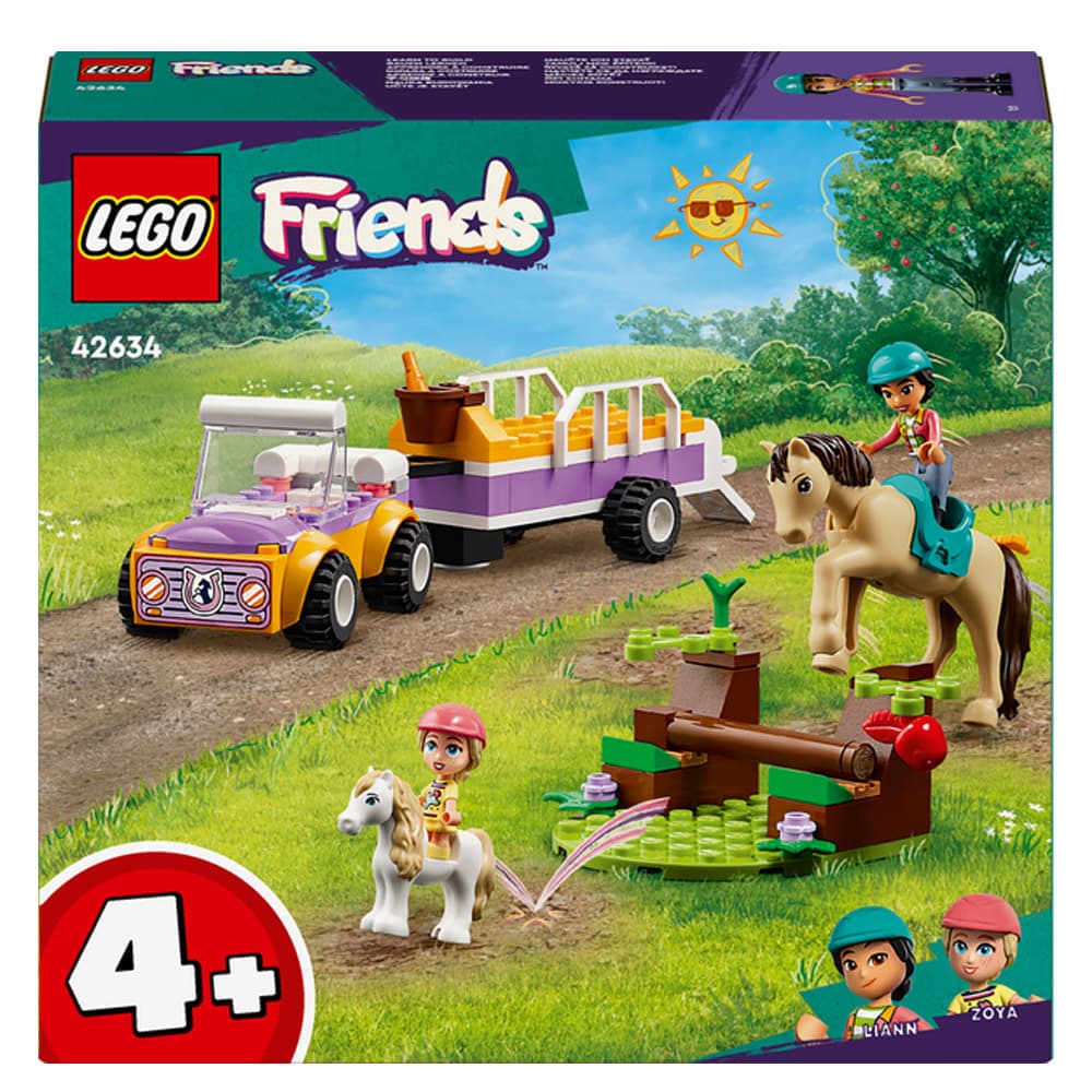 Конструктор Lego Friends Прицеп для лошади и пони 105дет 42634 Конструктор Lego Friends Прицеп для лошади и пони 105дет 42634