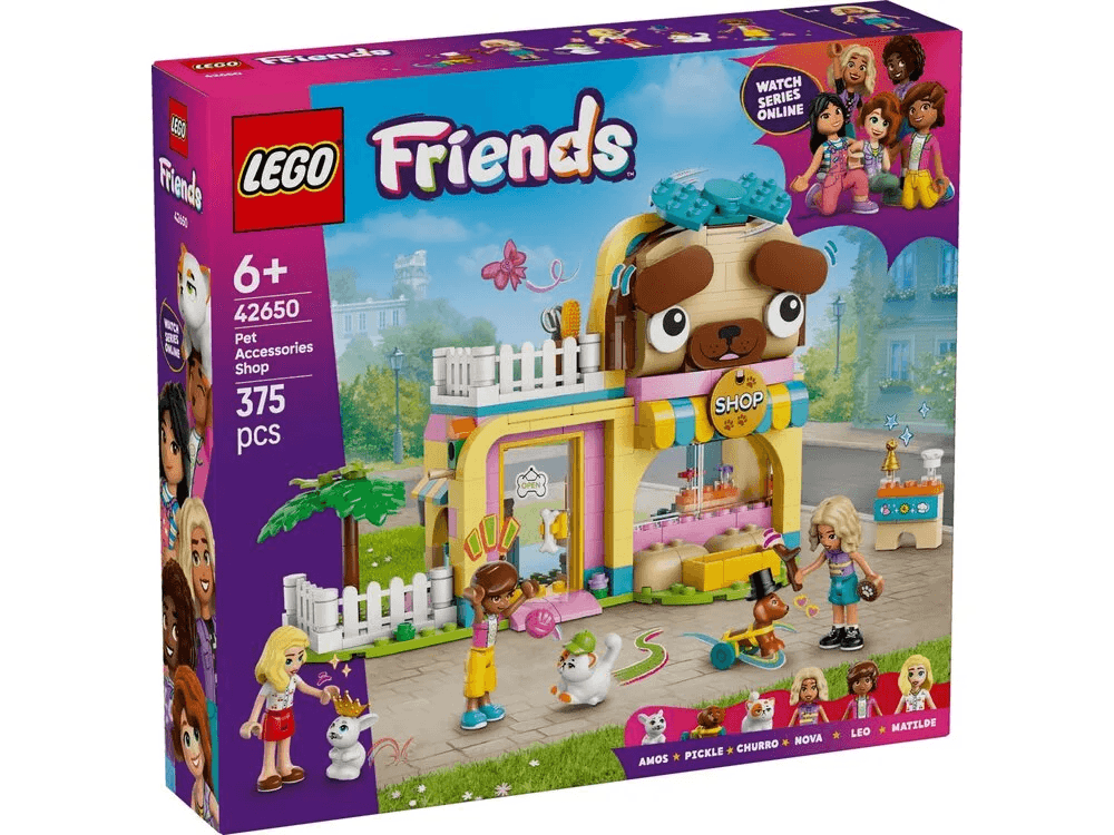 Конструктор Lego Friends Магазин аксесуарів для домашніх улюбленців 375дет 42650 Конструктор Lego Friends Магазин аксесуарів для домашніх улюбленців 375дет 42650