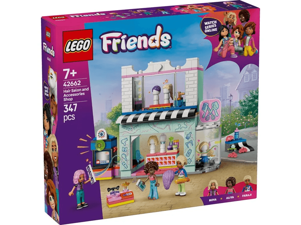 Конструктор Lego Friends Перукарня та магазин аксесуарів 347дет 42662 Конструктор Lego Friends Перукарня та магазин аксесуарів 347дет 42662