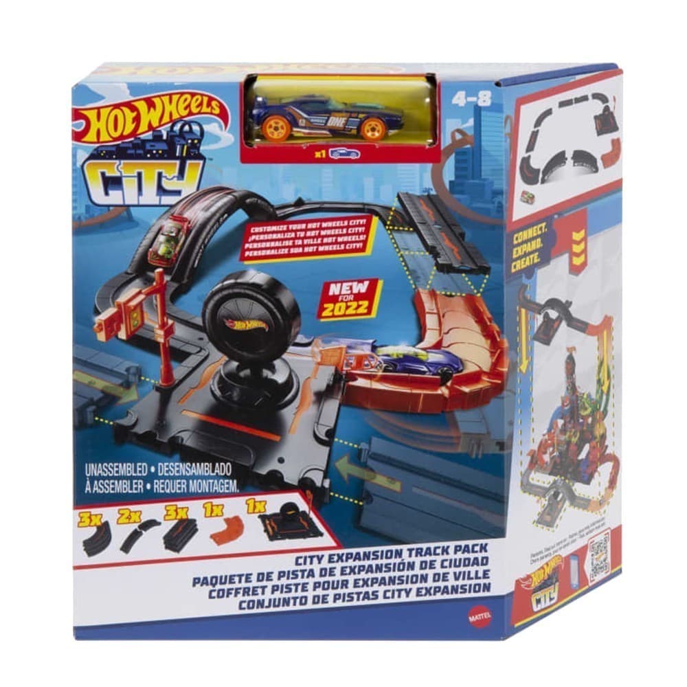 Набір ігровий Hot Wheels Транспортні шляхи для міста HDN95