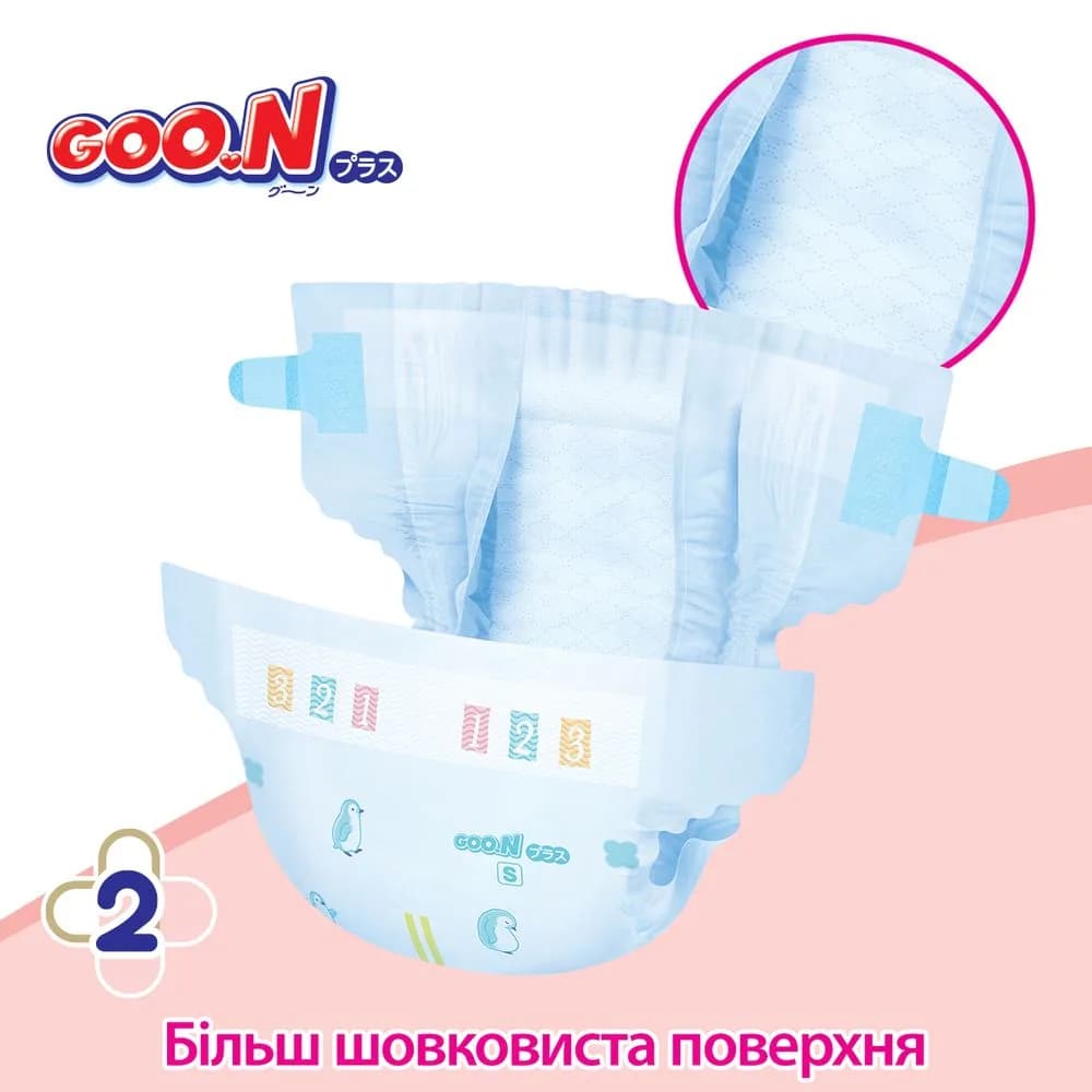 Подгузники Goo.N Plus large L 42шт 843337 фото 4 Подгузники Goo.N Plus large L 42шт 843337 фото 4