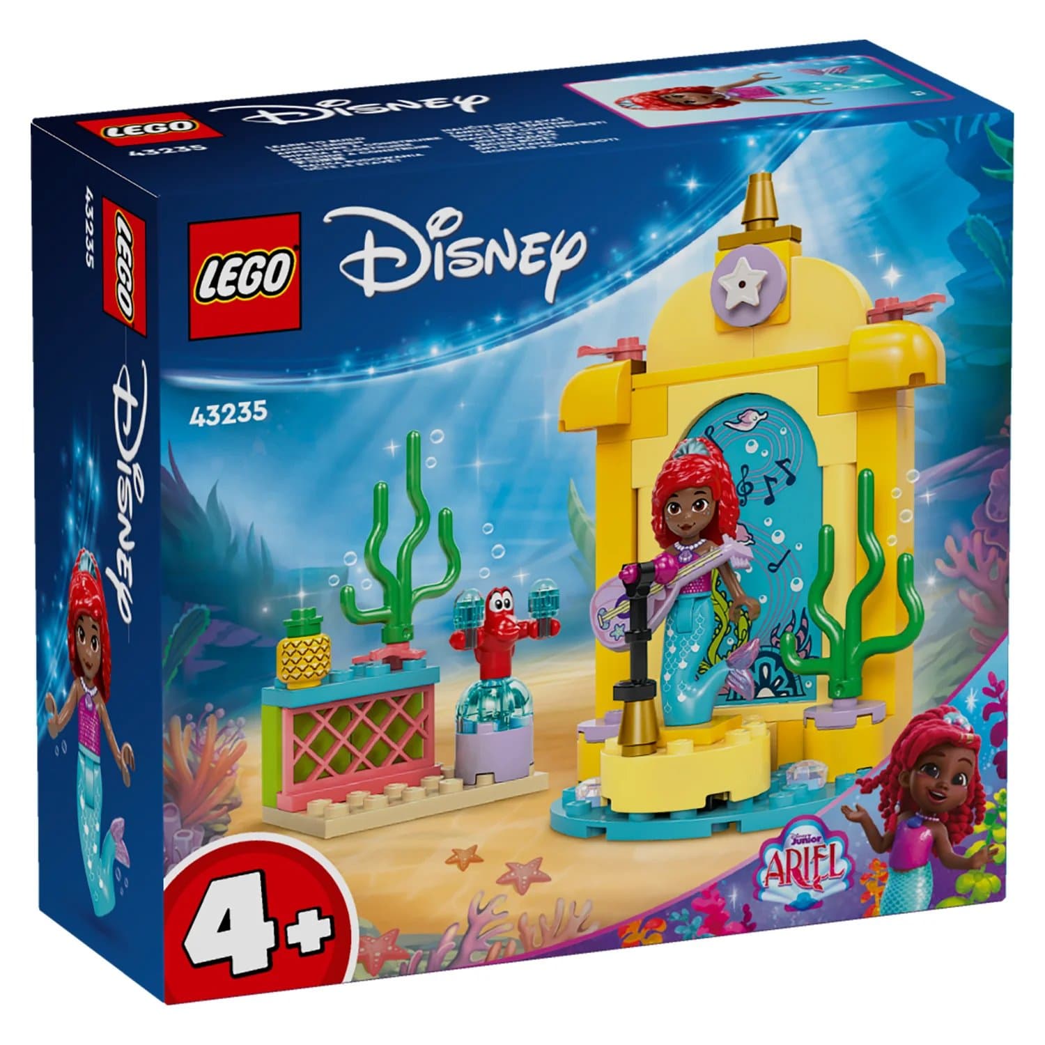 Конструктор Lego Friends Музична сцена для Аріель 60дет 43235