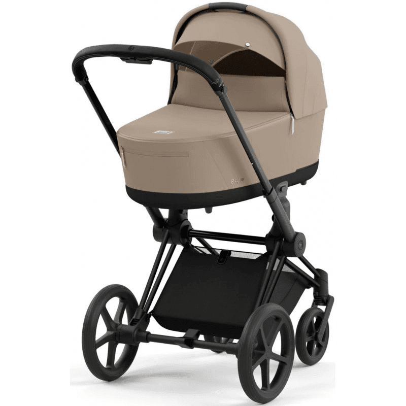 Коляска універсальна (люлька) Cybex Priam 4.0 522004677/1 Cozy Beige/Matt Black