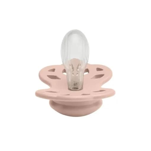 Пустышка силиконовая BIBS Infinity Symmetrical Blush 0-6м 441244С фото 2 Пустышка силиконовая BIBS Infinity Symmetrical Blush 0-6м 441244С фото 2