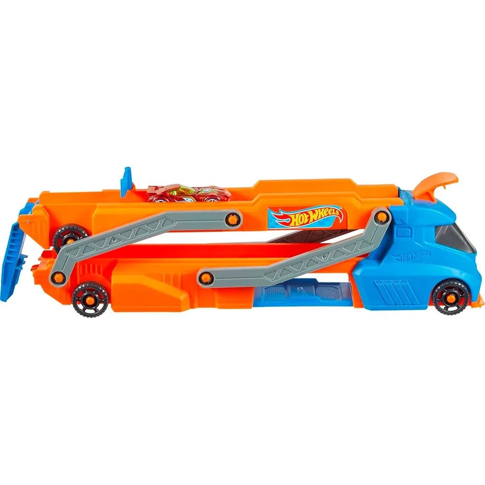 Машина Hot Wheels Блискавичний автотранспортер HYT83 фото 3 Машина Hot Wheels Блискавичний автотранспортер HYT83 фото 3