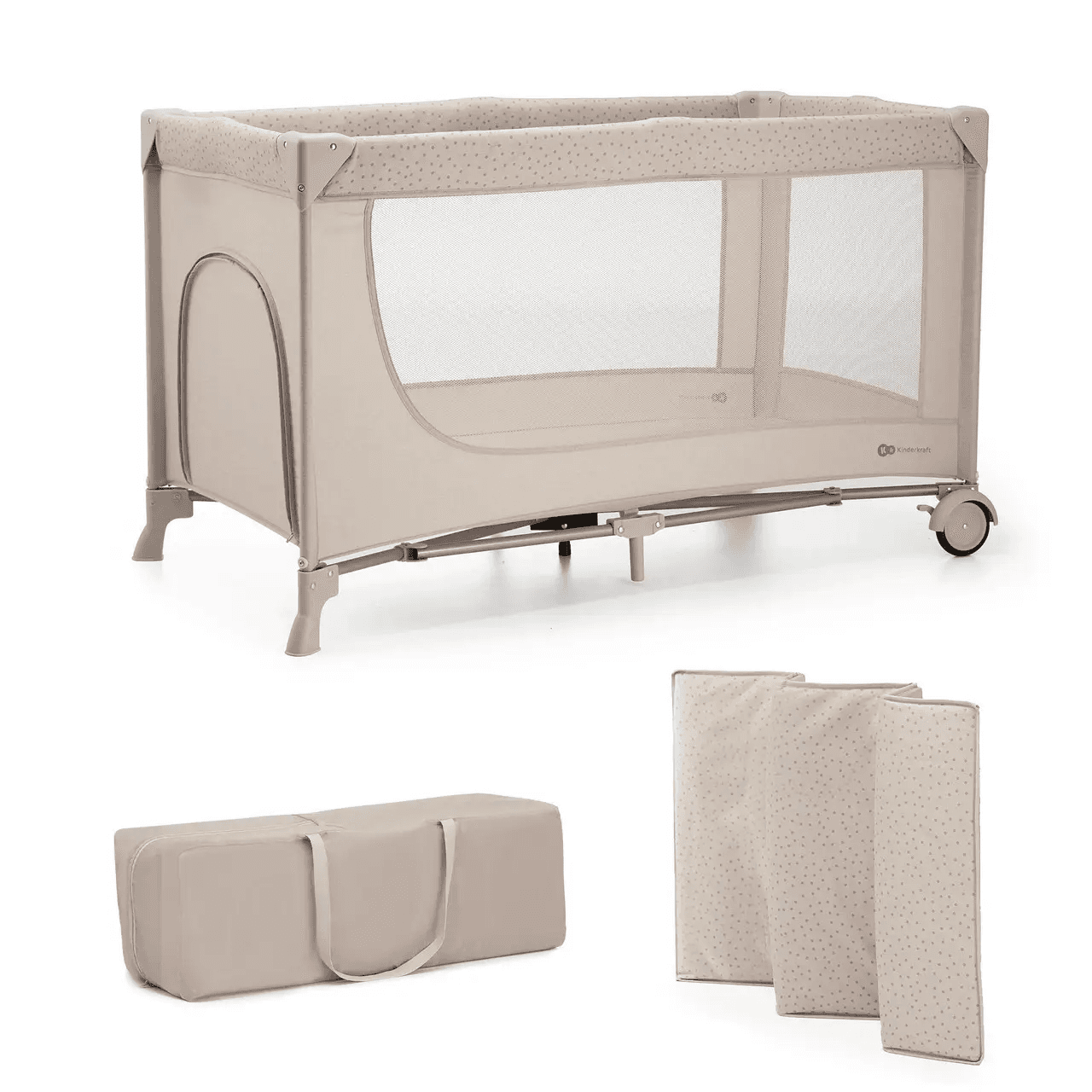 Кровать-манеж Kinderkraft Joy 2 KLJOY02BEG00000 Beige