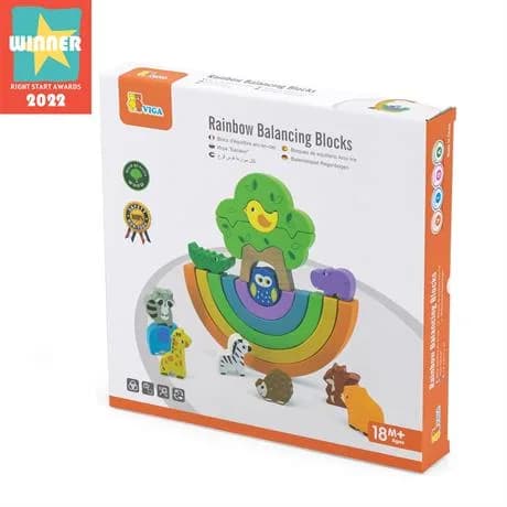 Іграшка розвиваюча Viga Toys Балансуючі блоки 44590 фото 9 Іграшка розвиваюча Viga Toys Балансуючі блоки 44590 фото 9