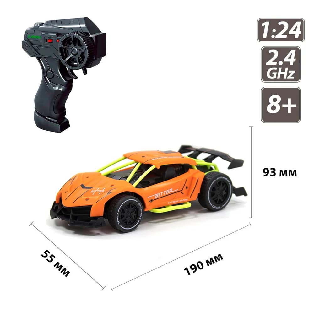 Машина на р/у Sulong Toys Speed Racing Drift Bitter 1:24 SL-291RHO фото 4 Машина на р/у Sulong Toys Speed Racing Drift Bitter 1:24 SL-291RHO фото 4