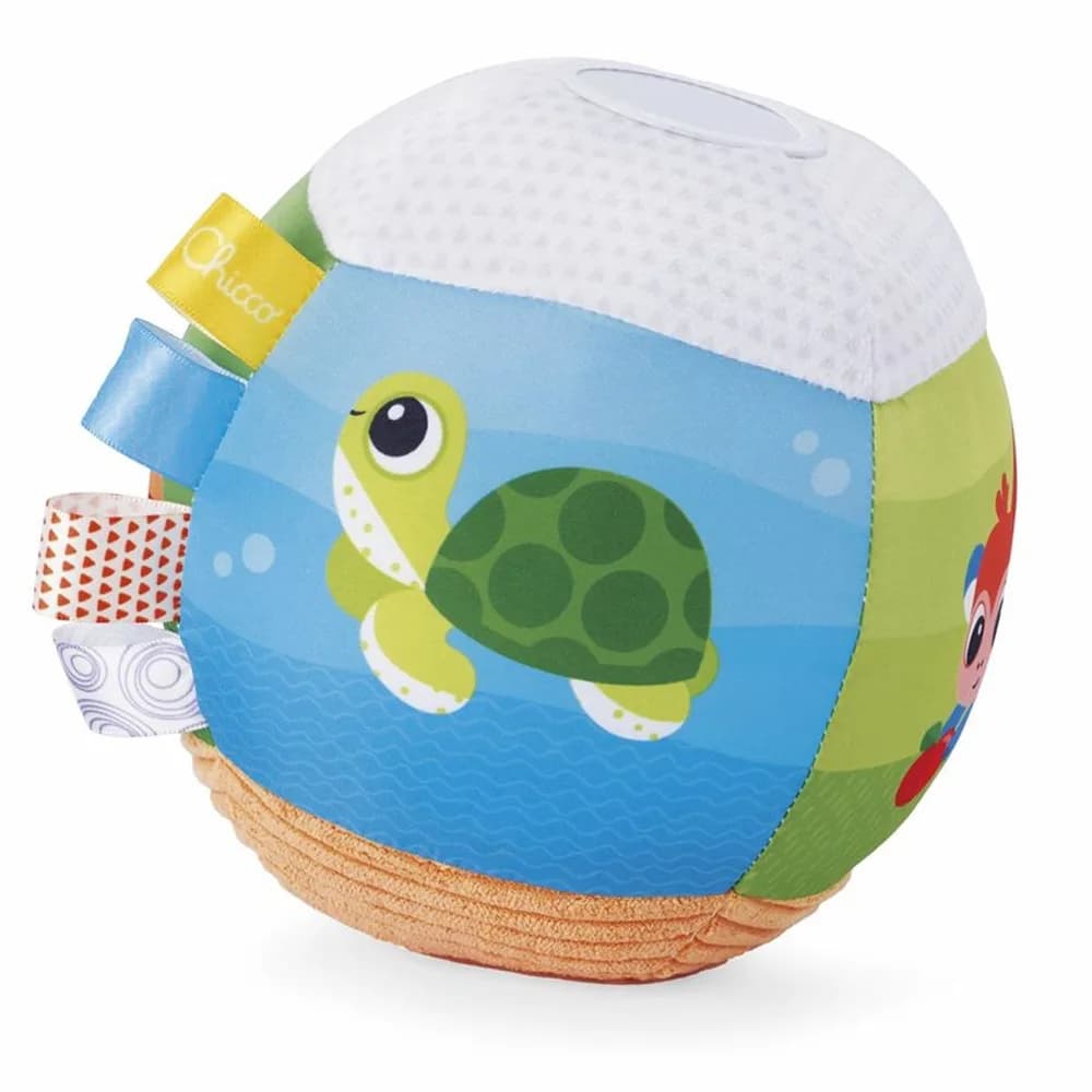Игрушка мягкая музыкальная Chicco Мячик 11564.00 фото 3 Игрушка мягкая музыкальная Chicco Мячик 11564.00 фото 3