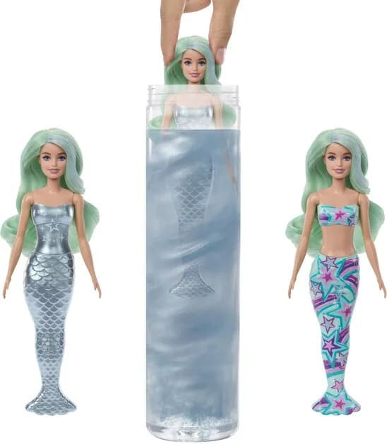Лялька Barbie Кольорове перевтілення HRK12 фото 2 Лялька Barbie Кольорове перевтілення HRK12 фото 2