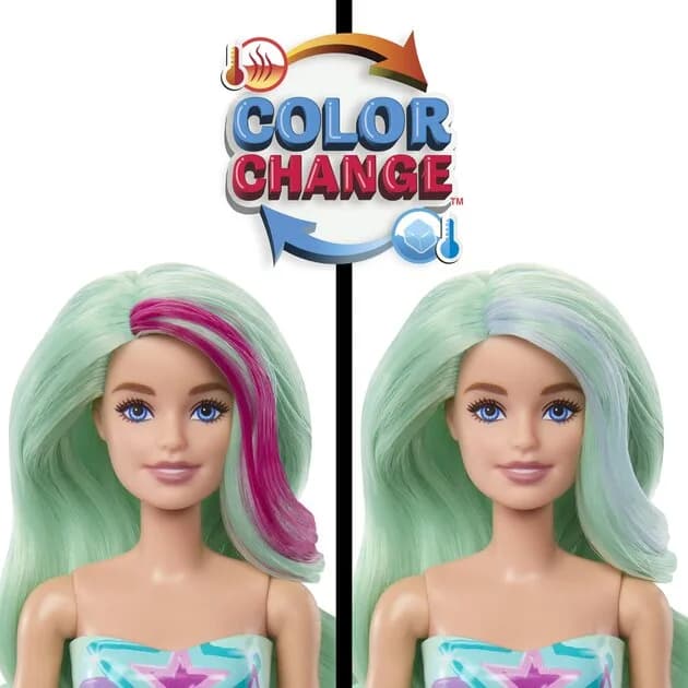 Лялька Barbie Кольорове перевтілення HRK12 фото 4 Лялька Barbie Кольорове перевтілення HRK12 фото 4