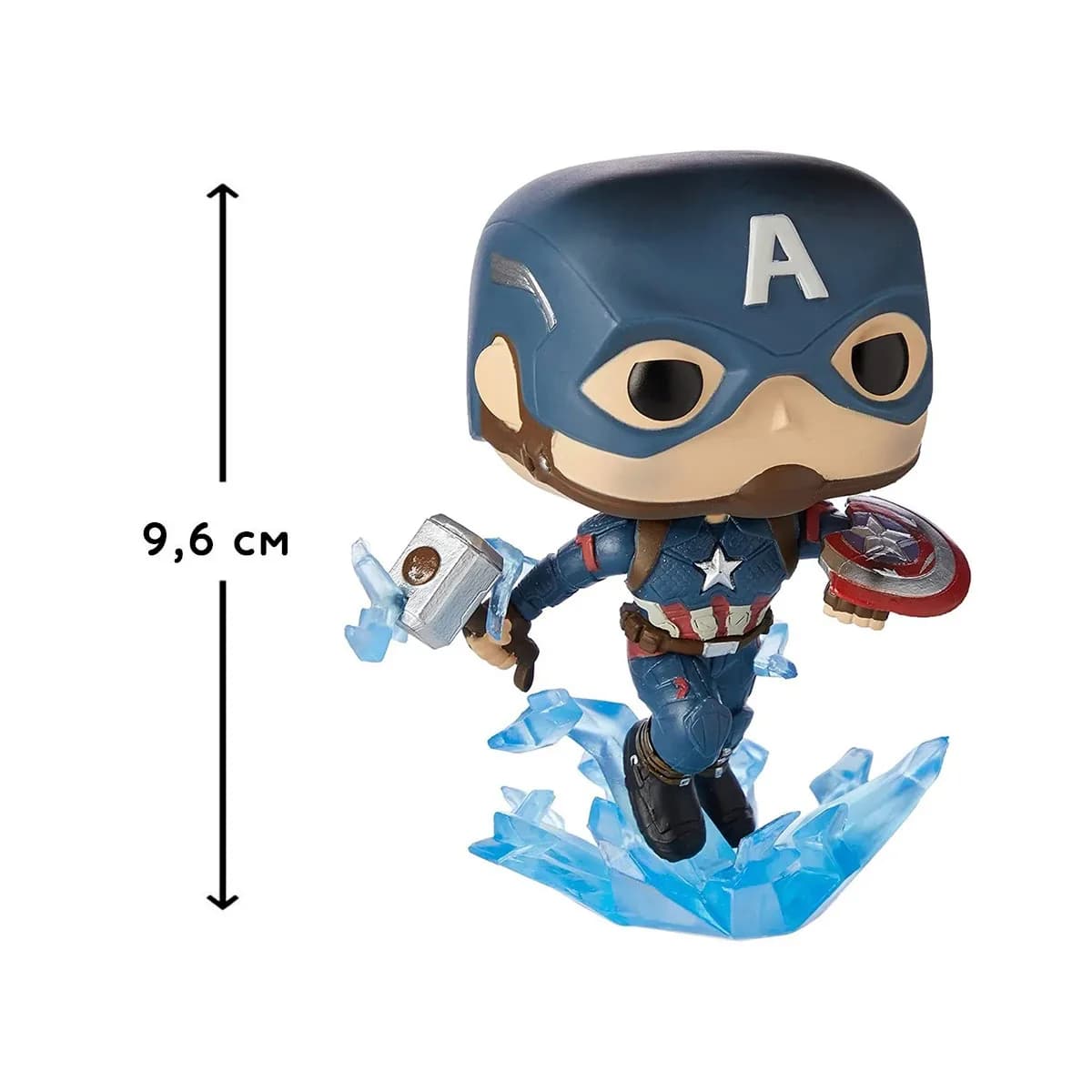 Игровая фигурка FUNKO POP! серии Мстители: Финал - Капитан Америка с мйольниром 45137 фото 4 Игровая фигурка FUNKO POP! серии Мстители: Финал - Капитан Америка с мйольниром 45137 фото 4