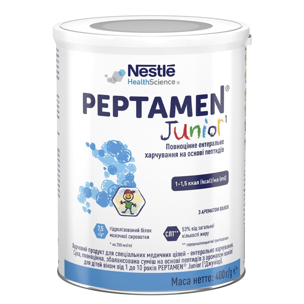 Смесь Nutricia Пепти-Юниор 400г 45314 Смесь Nutricia Пепти-Юниор 400г 45314