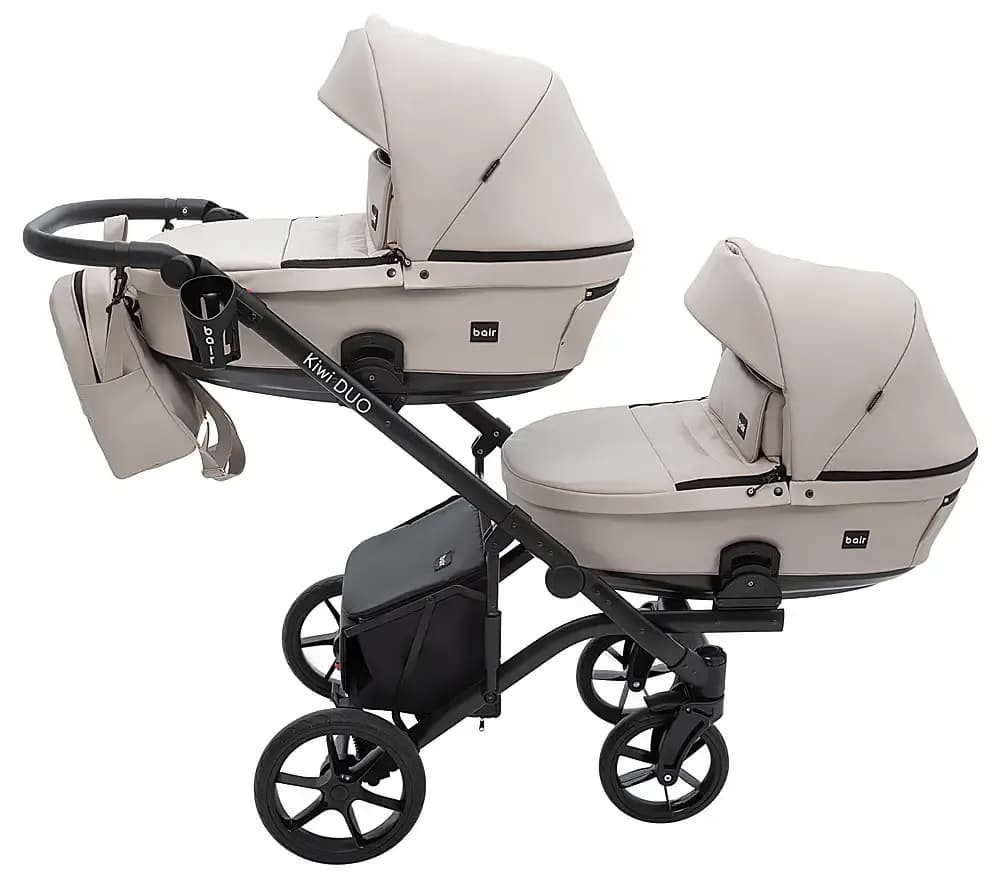 Коляска універсальна 2в1 для двійні Bair Kiwi Duo Soft BKD-33 681045 фото 3 Коляска універсальна 2в1 для двійні Bair Kiwi Duo Soft BKD-33 681045 фото 3