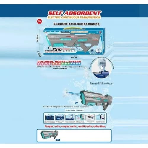 Бластер водний Toys K 456-106A фото 2 Бластер водний Toys K 456-106A фото 2