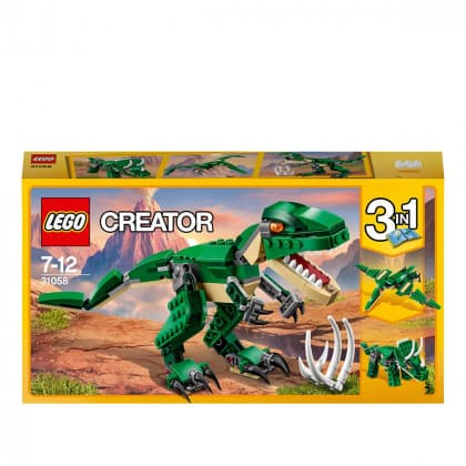 Конструктор Lego Creator Могучие динозавры 174дет 31058