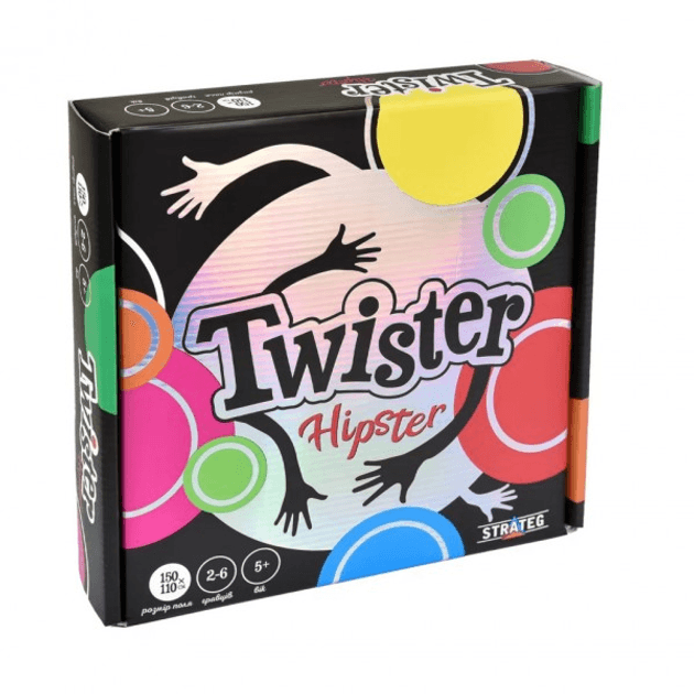 Игра напольная Strateg Твистер Twister-hipster 30628 Игра напольная Strateg Твистер Twister-hipster 30628