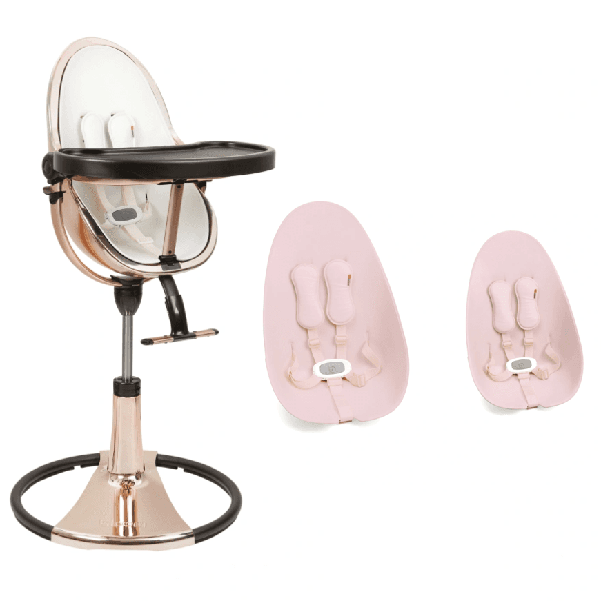 Стульчик для кормления Bloom Fresco Rose Gold/Rose Gold+rosewater U10515-GRB\E10540-RWL Стульчик для кормления Bloom Fresco Rose Gold/Rose Gold+rosewater U10515-GRB\E10540-RWL