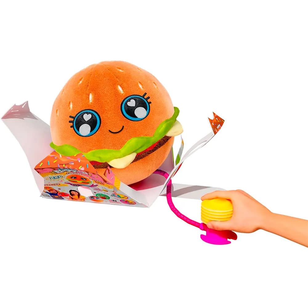 Інтерактивна іграшка Бургер Biggies Little Foodies BIG002-BU фото 4 Інтерактивна іграшка Бургер Biggies Little Foodies BIG002-BU фото 4