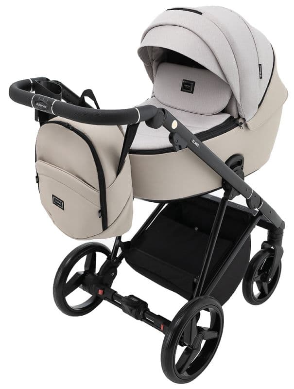 Коляска універсальна 2в1 Adamex Blanc Tip PS-27 680734