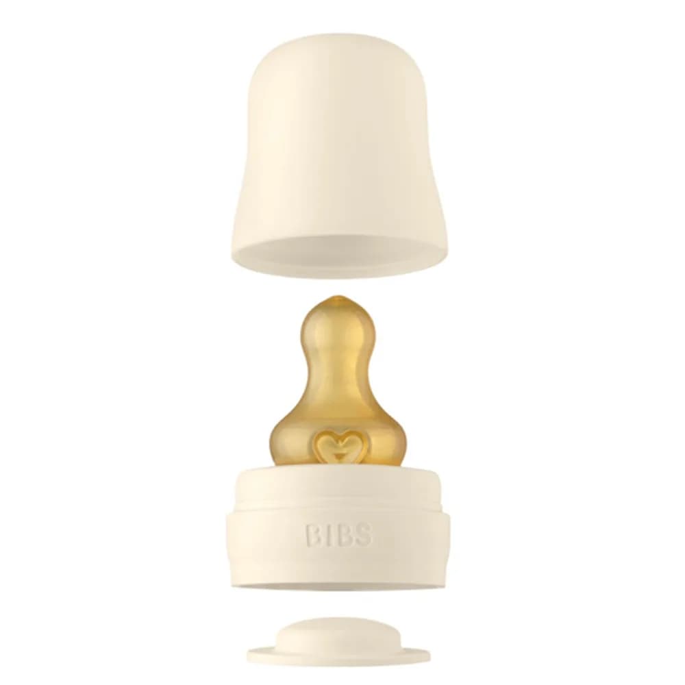 Пляшечка скляна BIBS Ivory 110мл 5013216 фото 2