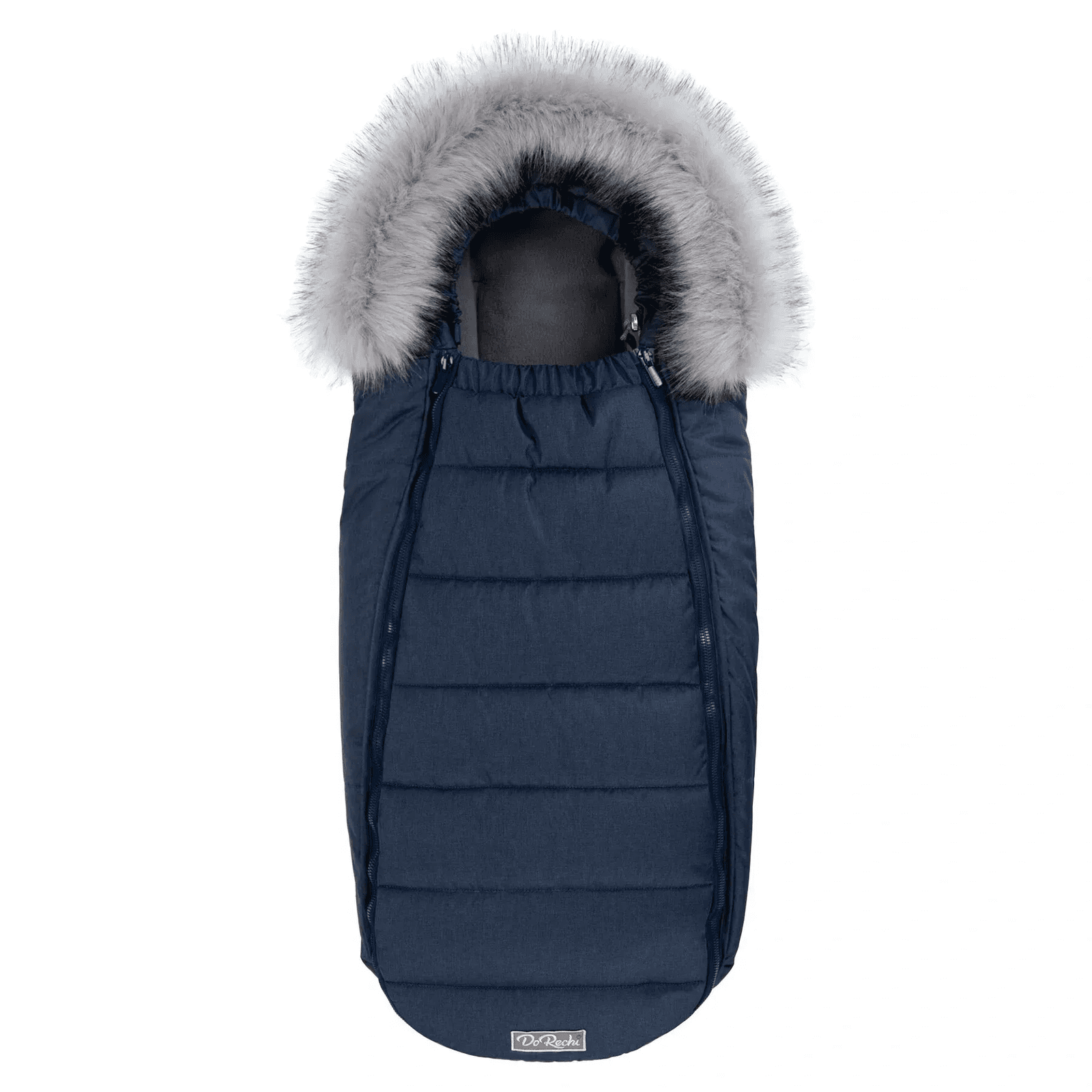 Конверт Dorechi Baby XS Флiс 1889 FО Blue з опушкою Конверт Dorechi Baby XS Флiс 1889 FО Blue з опушкою