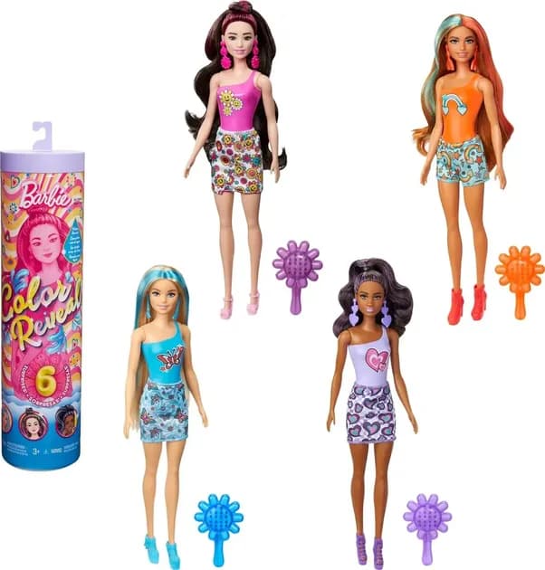 Кукла Barbie Цветное перевоплощение HRK17 фото 3 Кукла Barbie Цветное перевоплощение HRK17 фото 3
