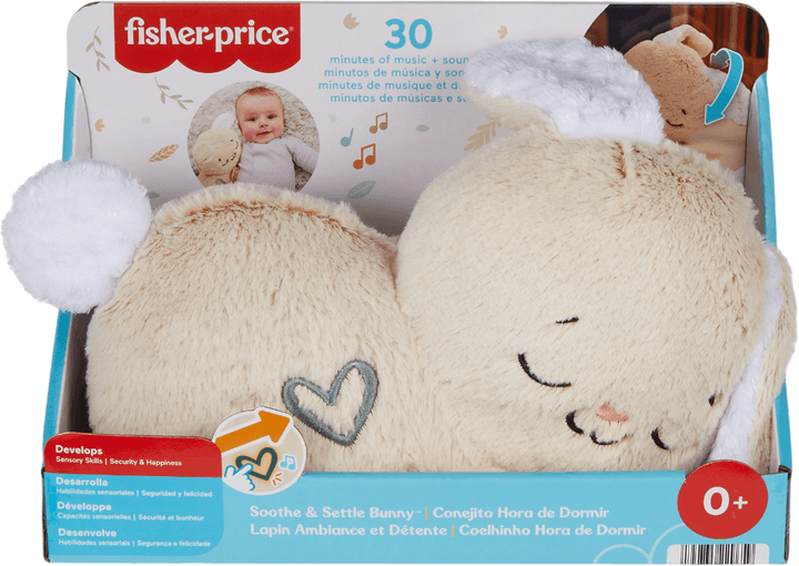 Іграшка м'яка Fisher-price Солодкі сни зайченяти HXG97 Іграшка м'яка Fisher-price Солодкі сни зайченяти HXG97