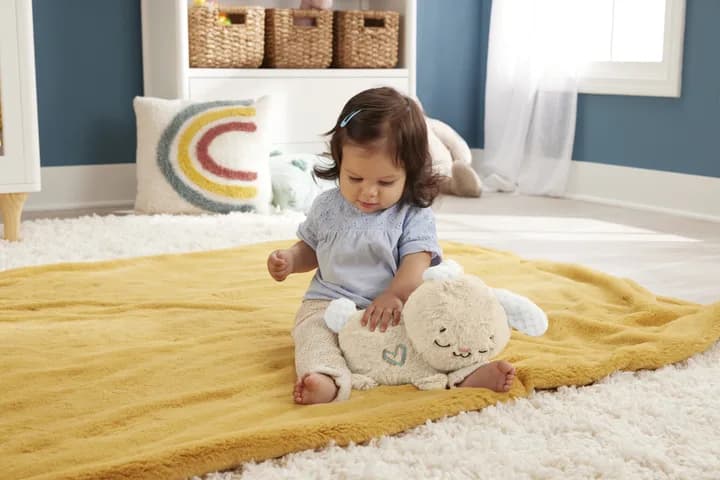 Іграшка м'яка Fisher-price Солодкі сни зайченяти HXG97 фото 3 Іграшка м'яка Fisher-price Солодкі сни зайченяти HXG97 фото 3