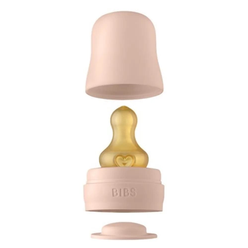 Бутылочка стеклянная BIBS Blush 225мл 5014244 фото 2 Бутылочка стеклянная BIBS Blush 225мл 5014244 фото 2