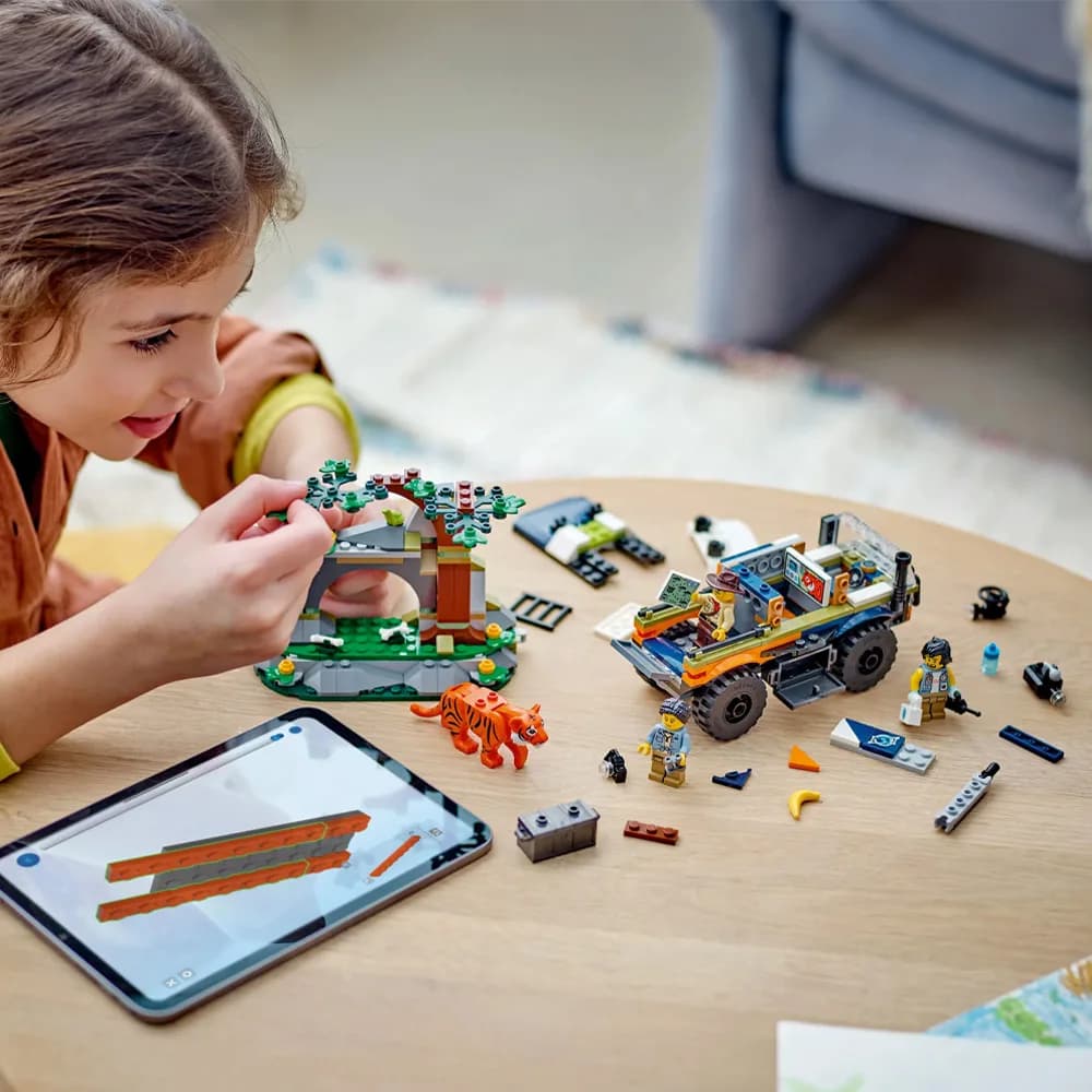 Конструктор Lego City Внедорожник для исследования джунглей 314дет 60426 фото 8