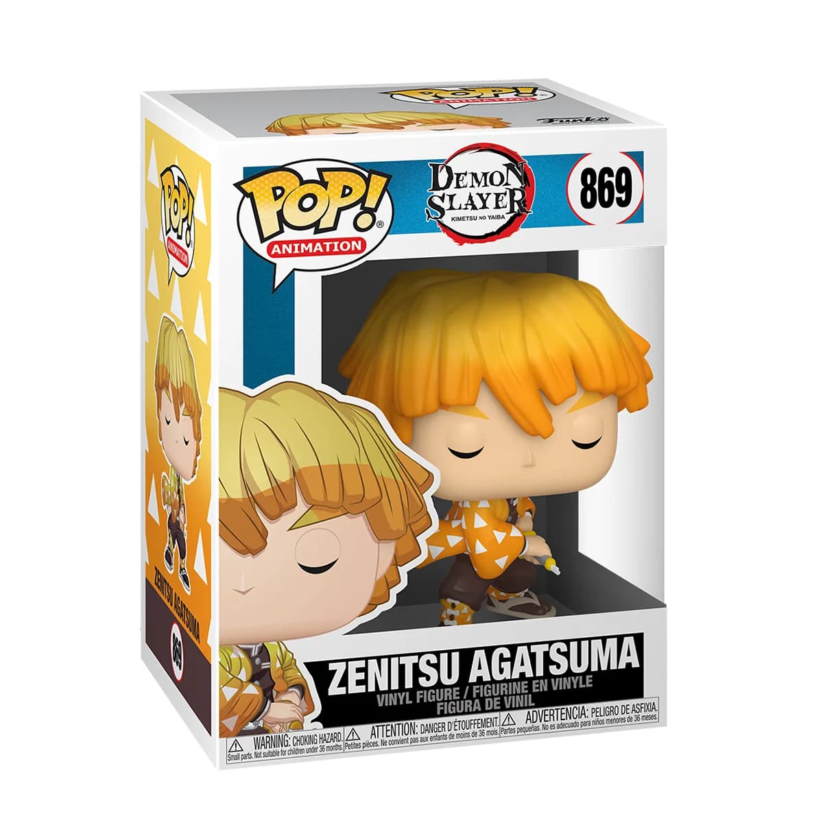 Ігрова фігурка FUNKO POP! cерії Вбивця демонів - Зеніцу Аґацума 49012 фото 2 Ігрова фігурка FUNKO POP! cерії Вбивця демонів - Зеніцу Аґацума 49012 фото 2