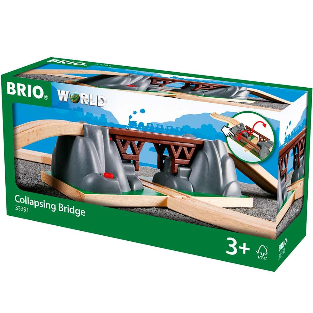 Міст, що руйнується, для залізниці BRIO 33391
