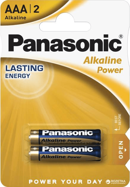 Батарейка Panasonic Alkaline Power AAA LR03REB/2BP Батарейка Panasonic Alkaline Power AAA LR03REB/2BP