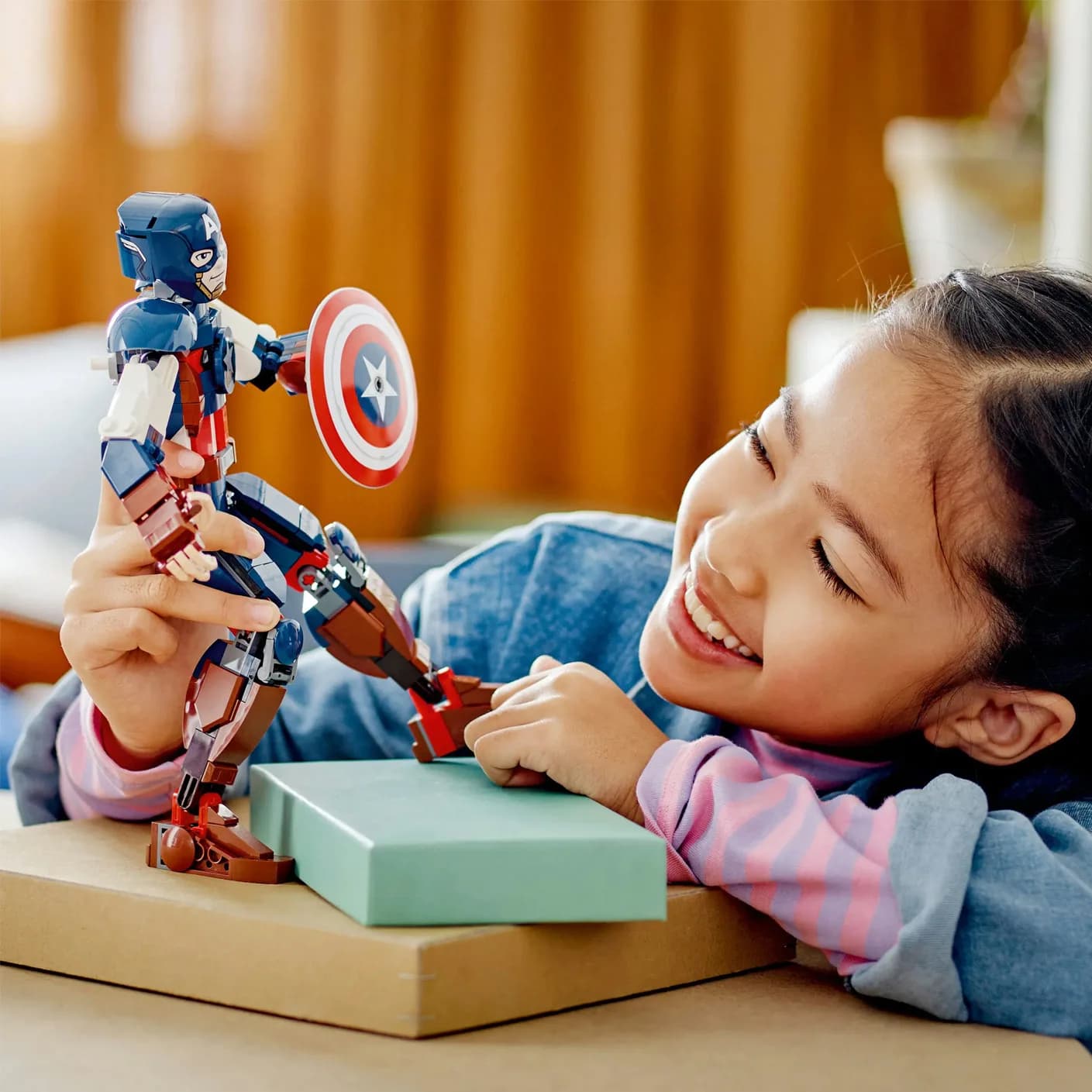 Конструктор Lego Marvel Фігурка Капітана Америка 310дет 76258 фото 8 Конструктор Lego Marvel Фігурка Капітана Америка 310дет 76258 фото 8
