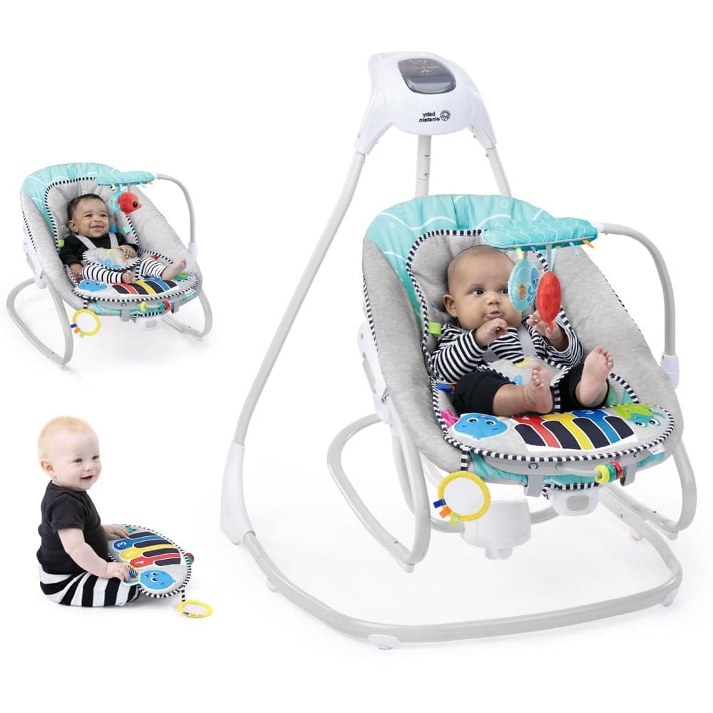 Кресло-качель 4в1 Baby Einstein Kick to It 17405